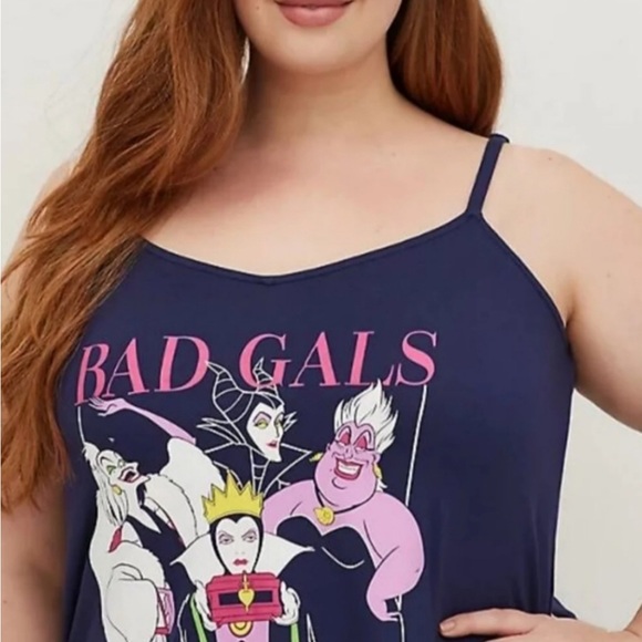 2 SET DISNEY VILLIANS BAD GALS PJS - Picture 4 of 5